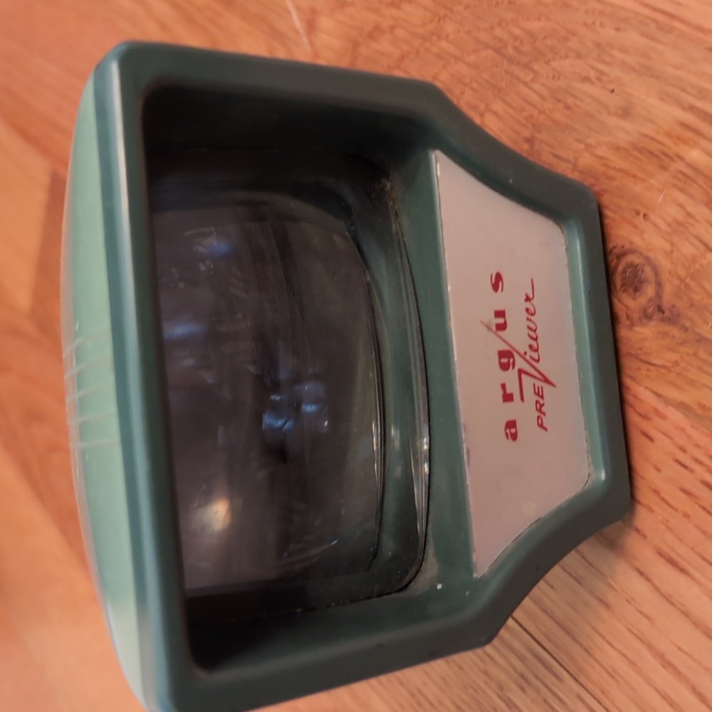 Argus PreViewer Slide Viewer Green Vintage - Picture 2 of 5